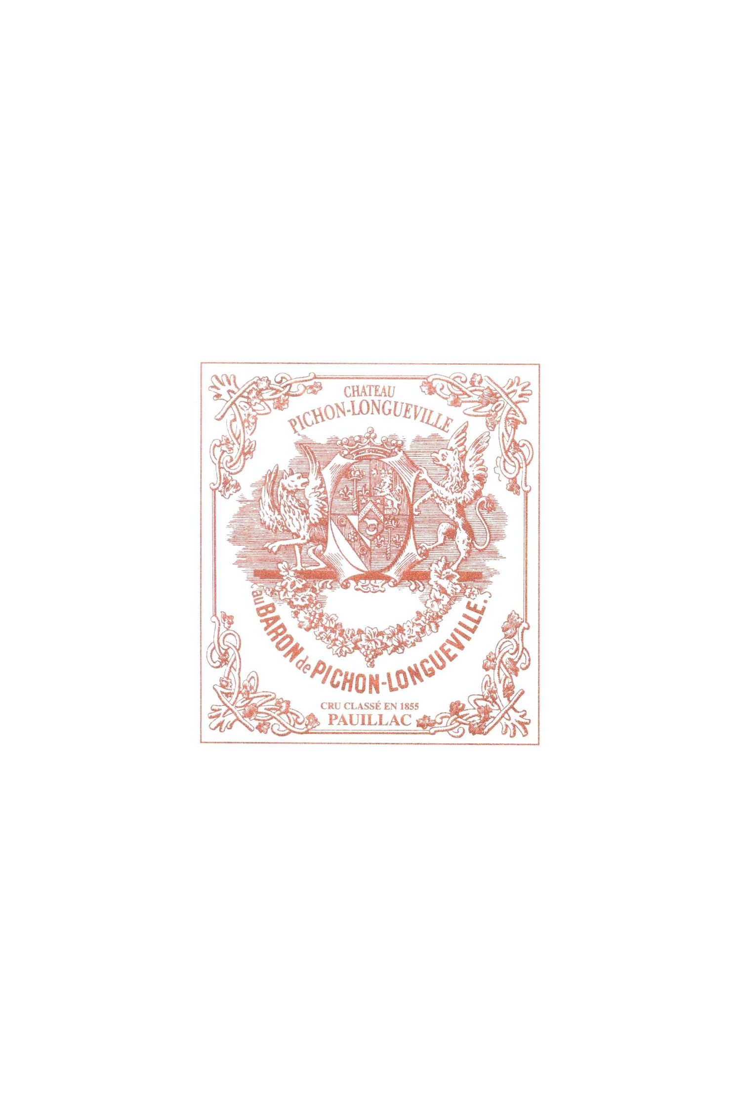 Château Pichon Longueville Baron 2000, Pauillac