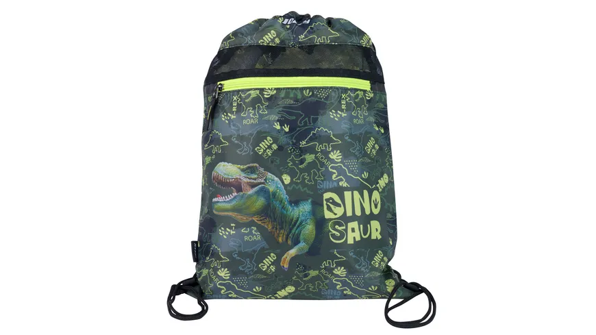JOLLY Schultaschen-Set Ergonomic Flexi Dinosaurier 46teilig