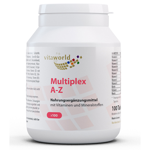 MULTIPLEX Multivitamin A-Z Tabletten  100 St  Tabletten