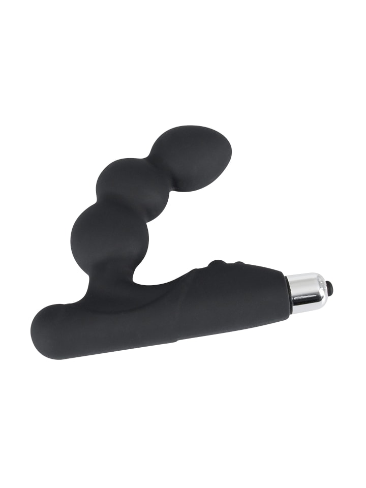 Rebel Prostata-Vibrator Rebel Bead-Shaped Prostate Stimulator in schwarz günstig kaufen 14 cm