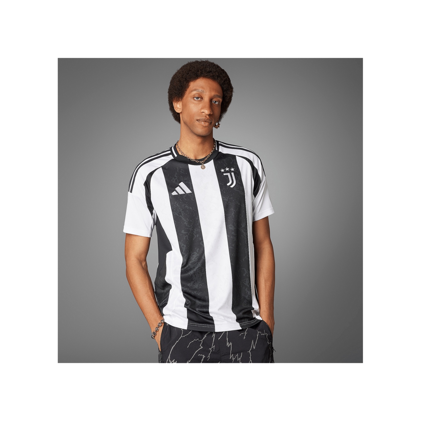 adidas Juventus Turin Trikot Home 2024/2025 Weiss