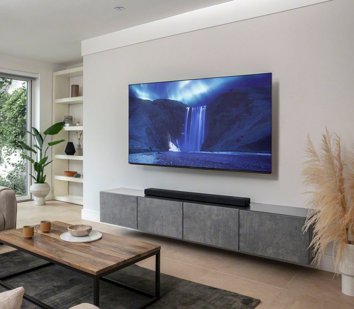 Sony HT-A5000 Premium + SA-SW3 Subwoofersystem - 5.1.2 Soundbar (360° Spatial Sound Mapping-Technologie, Acoustic Center Sync)