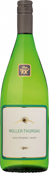 2022 Müller-Thurgau Dt. QW *QW* lieblich 1,0 L - Winzergenossenschaft Königschaffhausen-Kiechlinsbergen