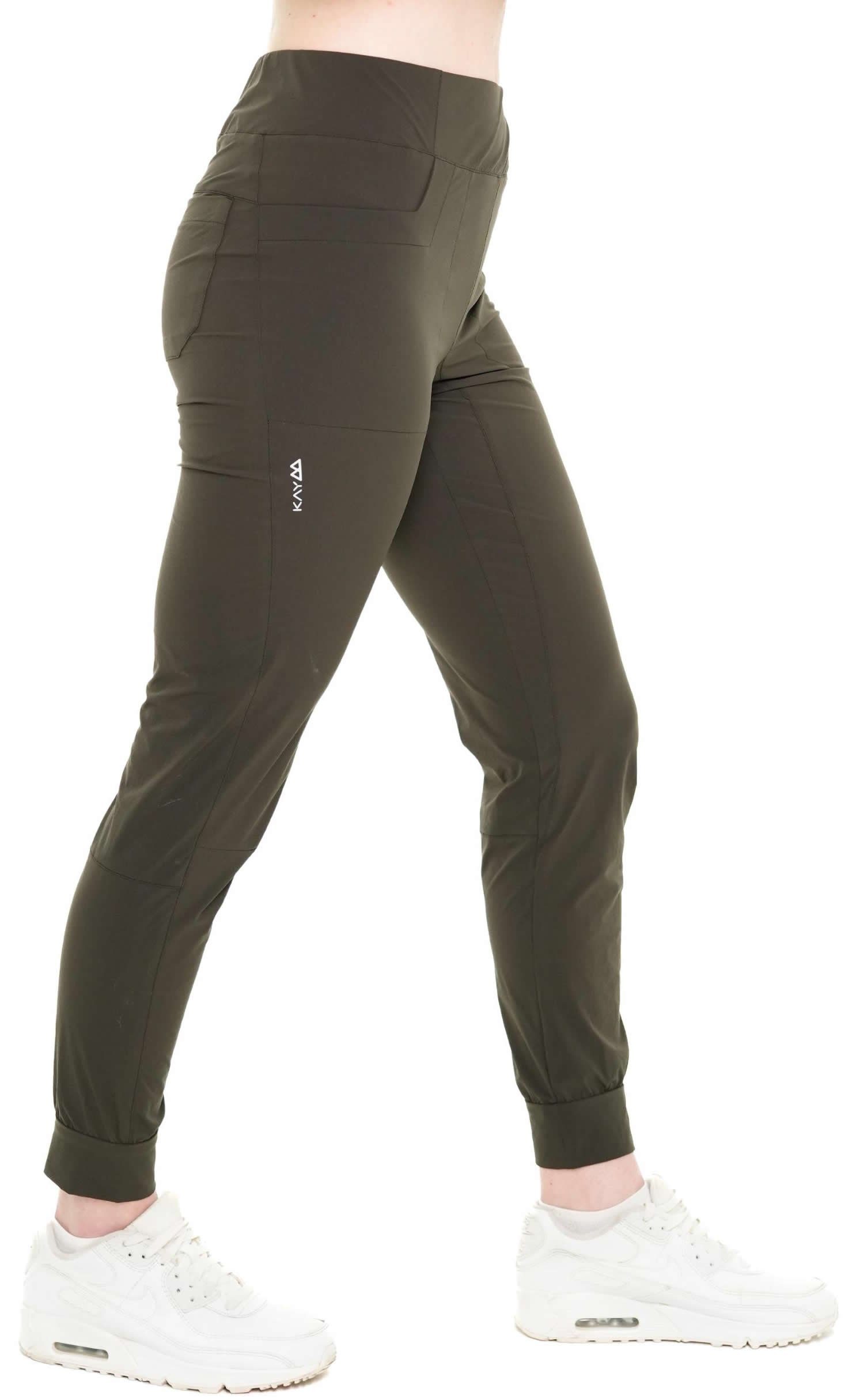 Kaymountain Trekkinghose Damen Wander Outdoor 7/8 Hose San Diego Ultra Leicht Anthra 38