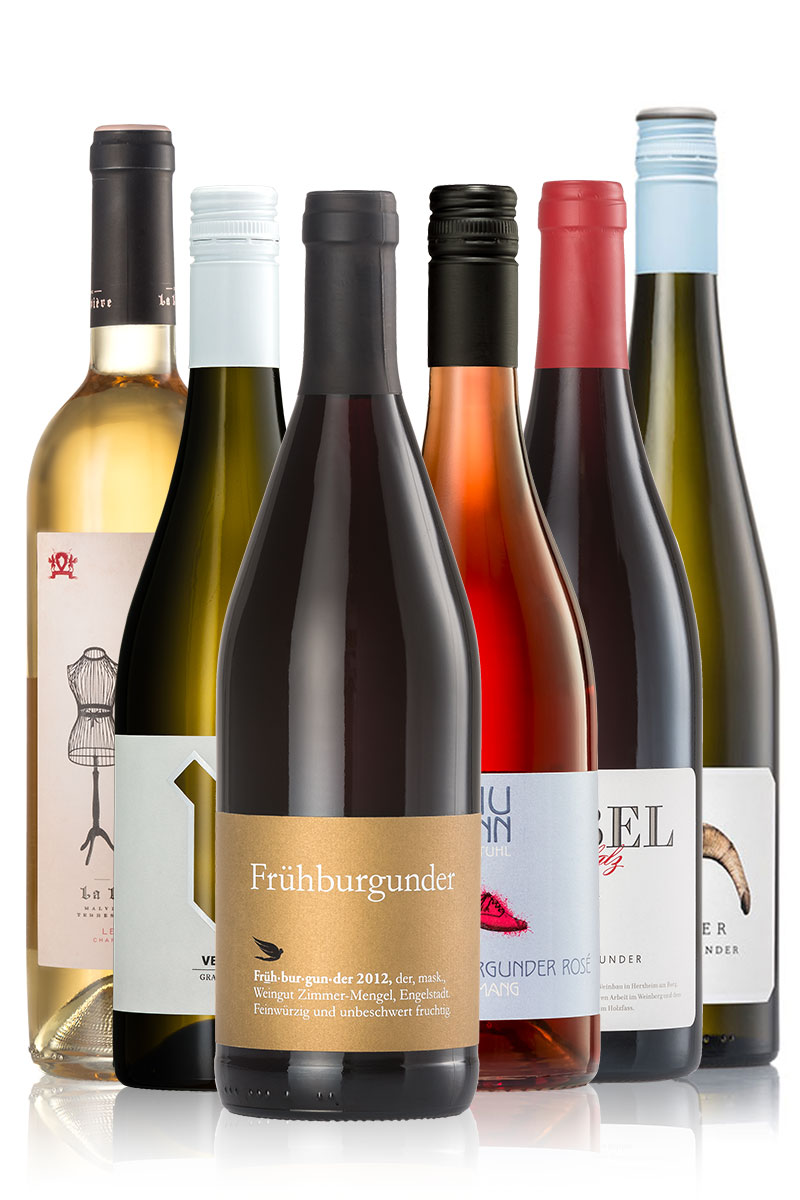 Weinprobe: Burgunderfamilie Geile Weine Weinpaket