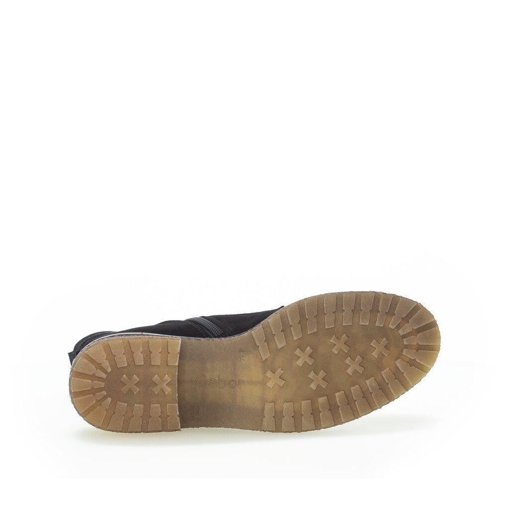 Gabor comfort Schnürstiefelette schwarz