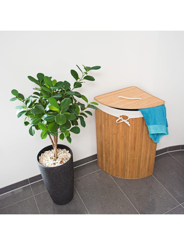 relaxdays 4x Eckwäschekorb in Mehrfarbig - Je 64 l günstig kaufen onesize