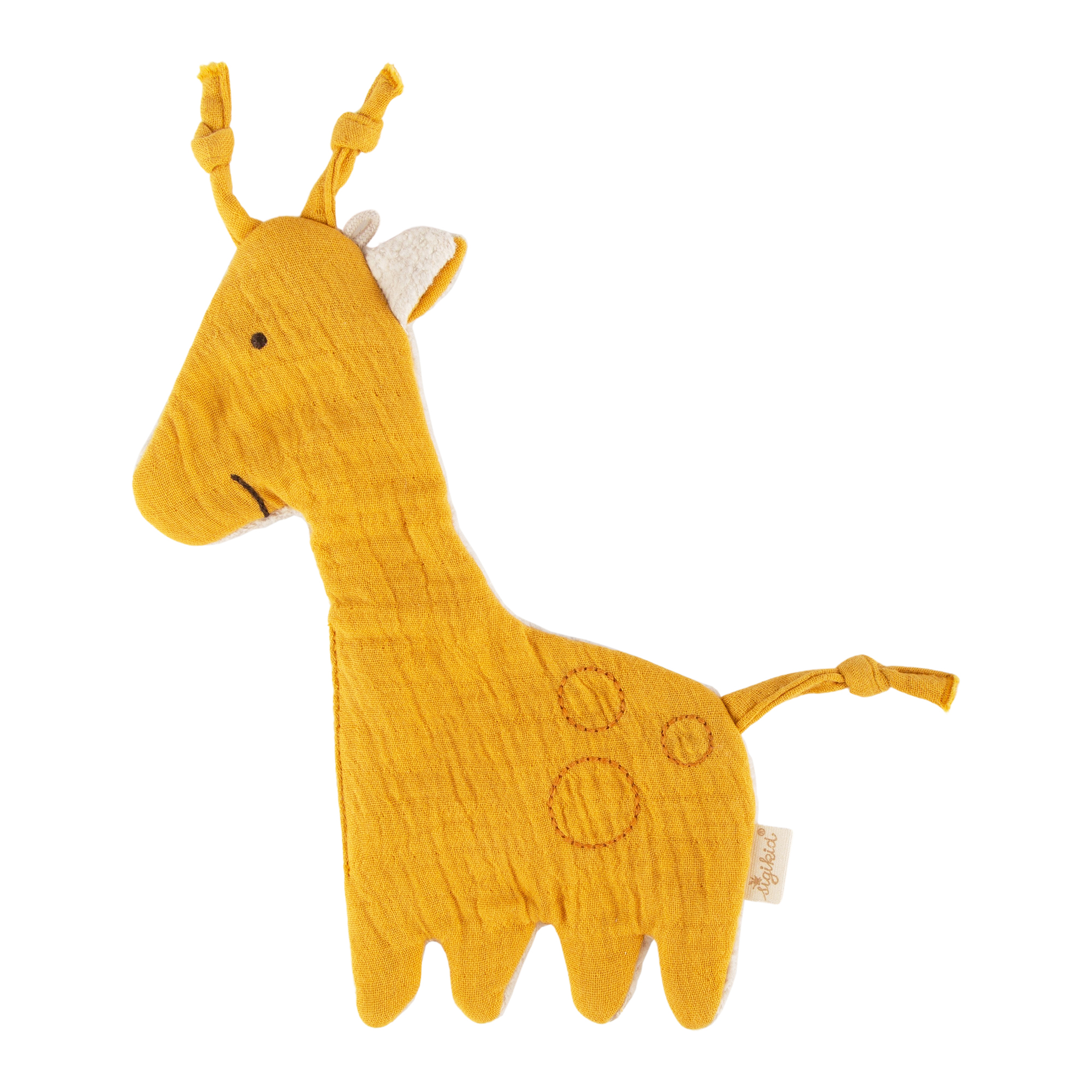 Musselin Knistertuch Giraffe
