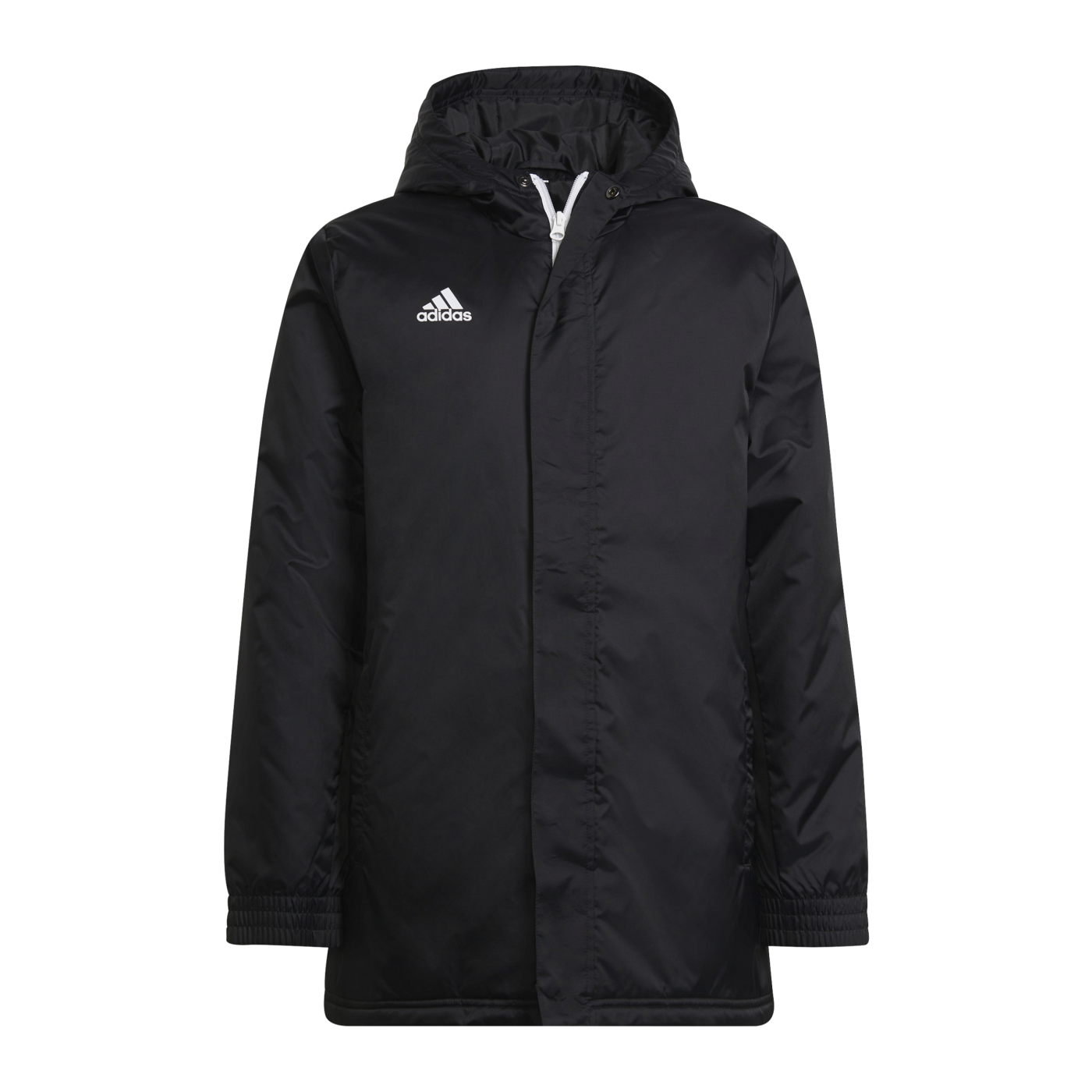 adidas Entrada 22 Stadium Winterjacke Kids Schwarz