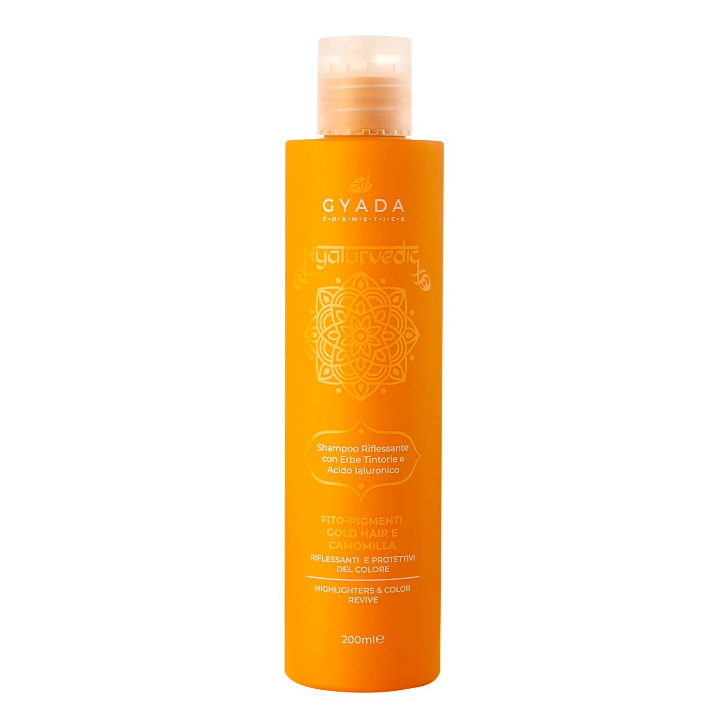 Hyalurvedic Gold Hair Reflective Shampoo - Farvebeskyttende shampoo