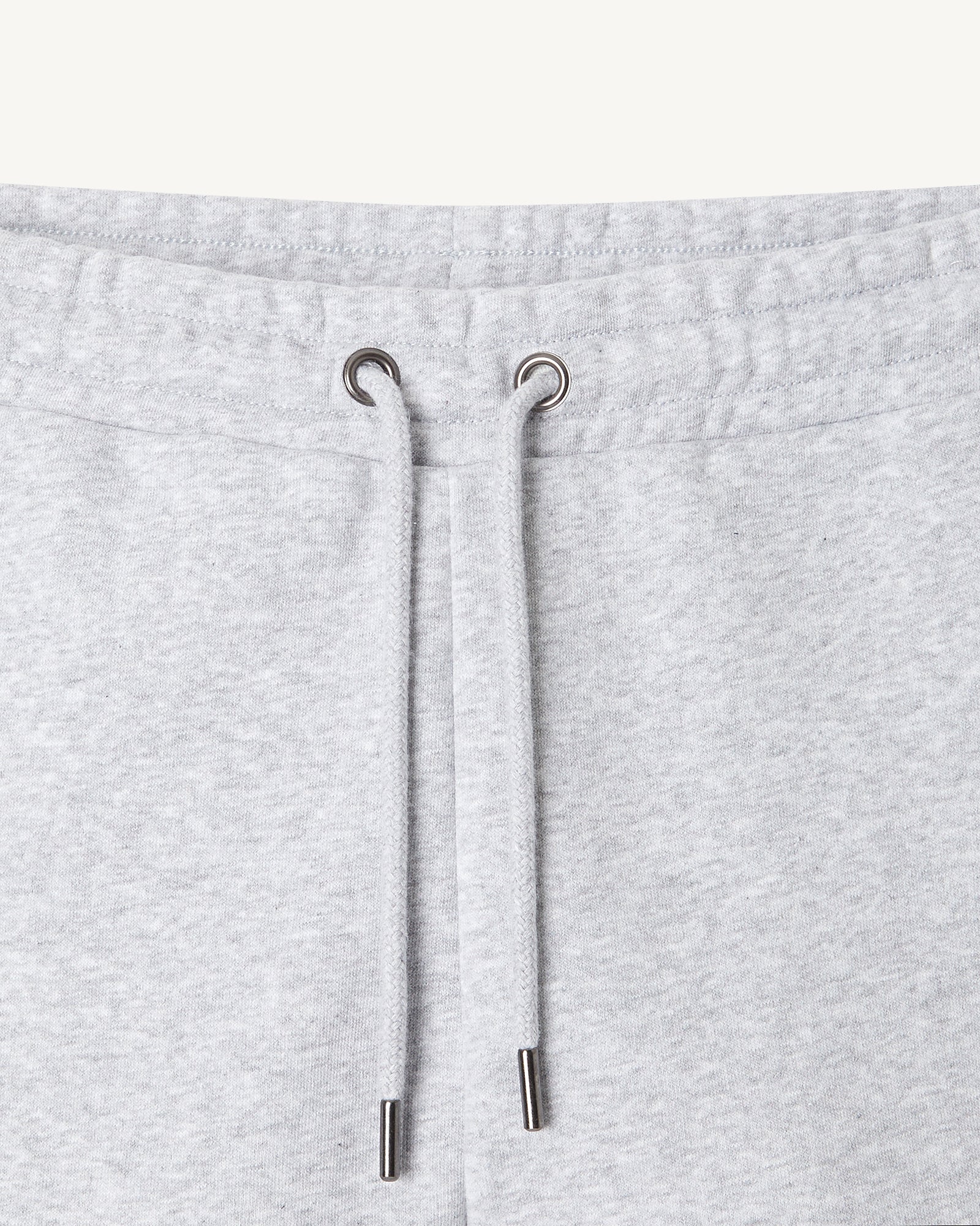Short en coton biologique Gris chiné Barcelona