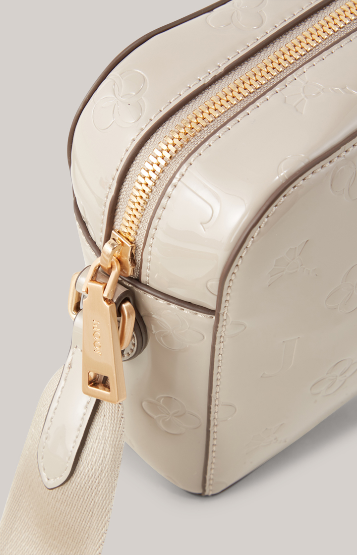 Schultertasche Decoro Lucente Cloe in Greige