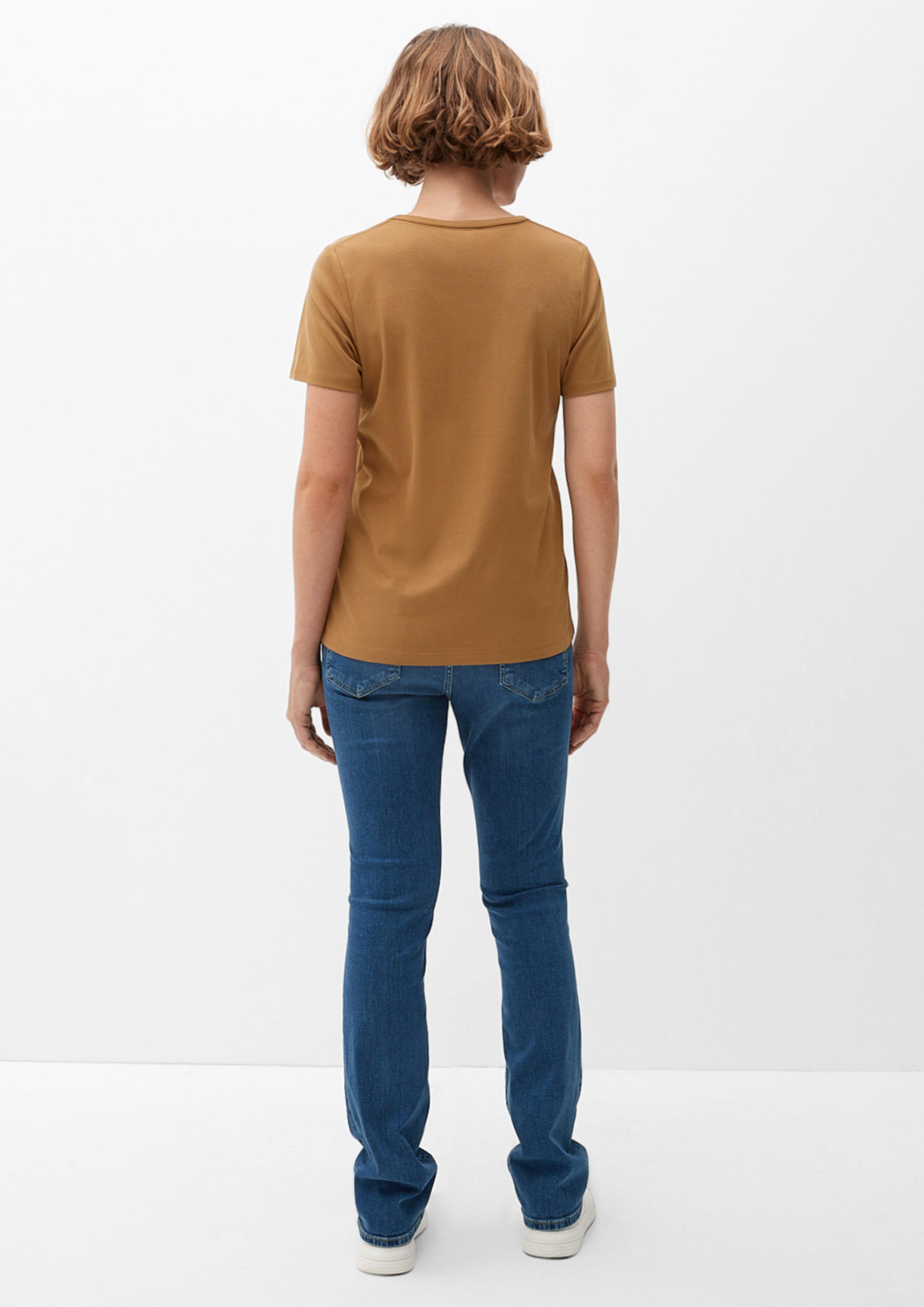 Jerseyshirt mit V-Neck  2122622-8469