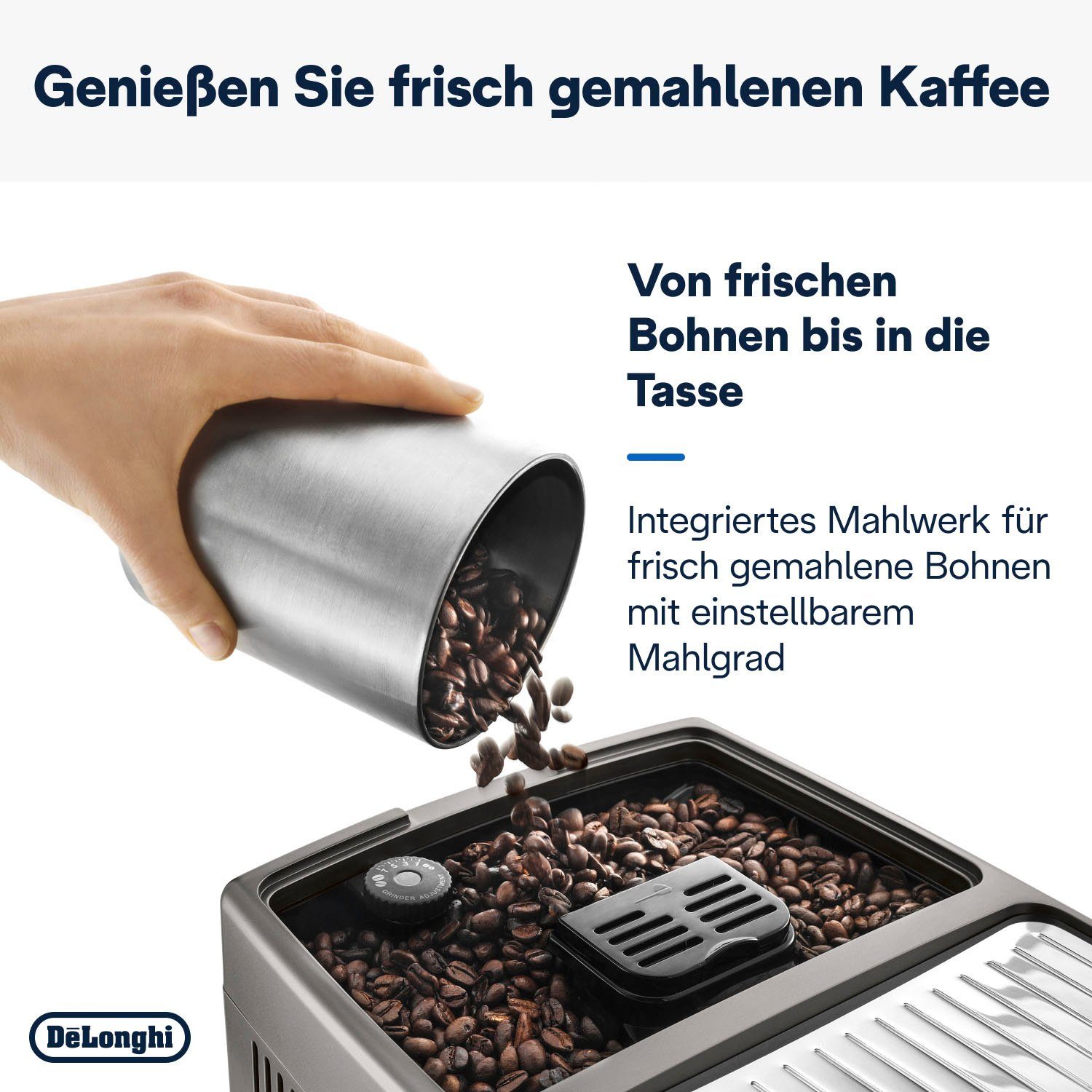 De'Longhi Kaffeevollautomat Dinamica Plus ECAM 370.95.T