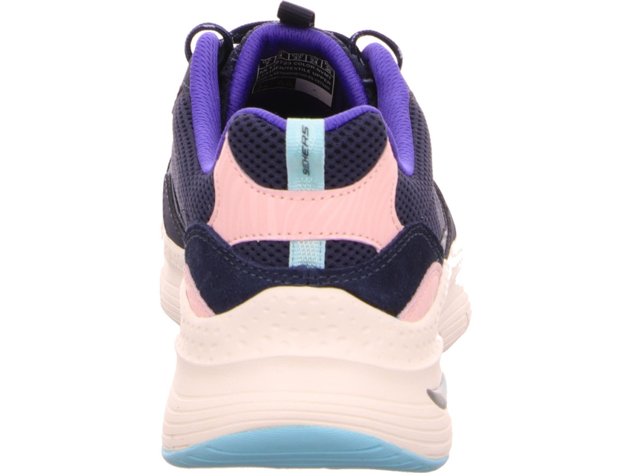 SKECHERS Freizeit Schnürer blau