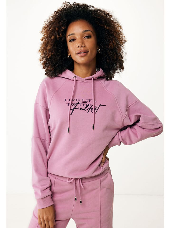Mexx Hoodie in Rosa günstig kaufen