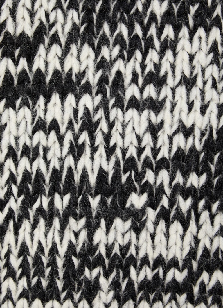 Sweter Zadig&Voltaire Teva o grubym splocie z mieszanki wełny alpaki.