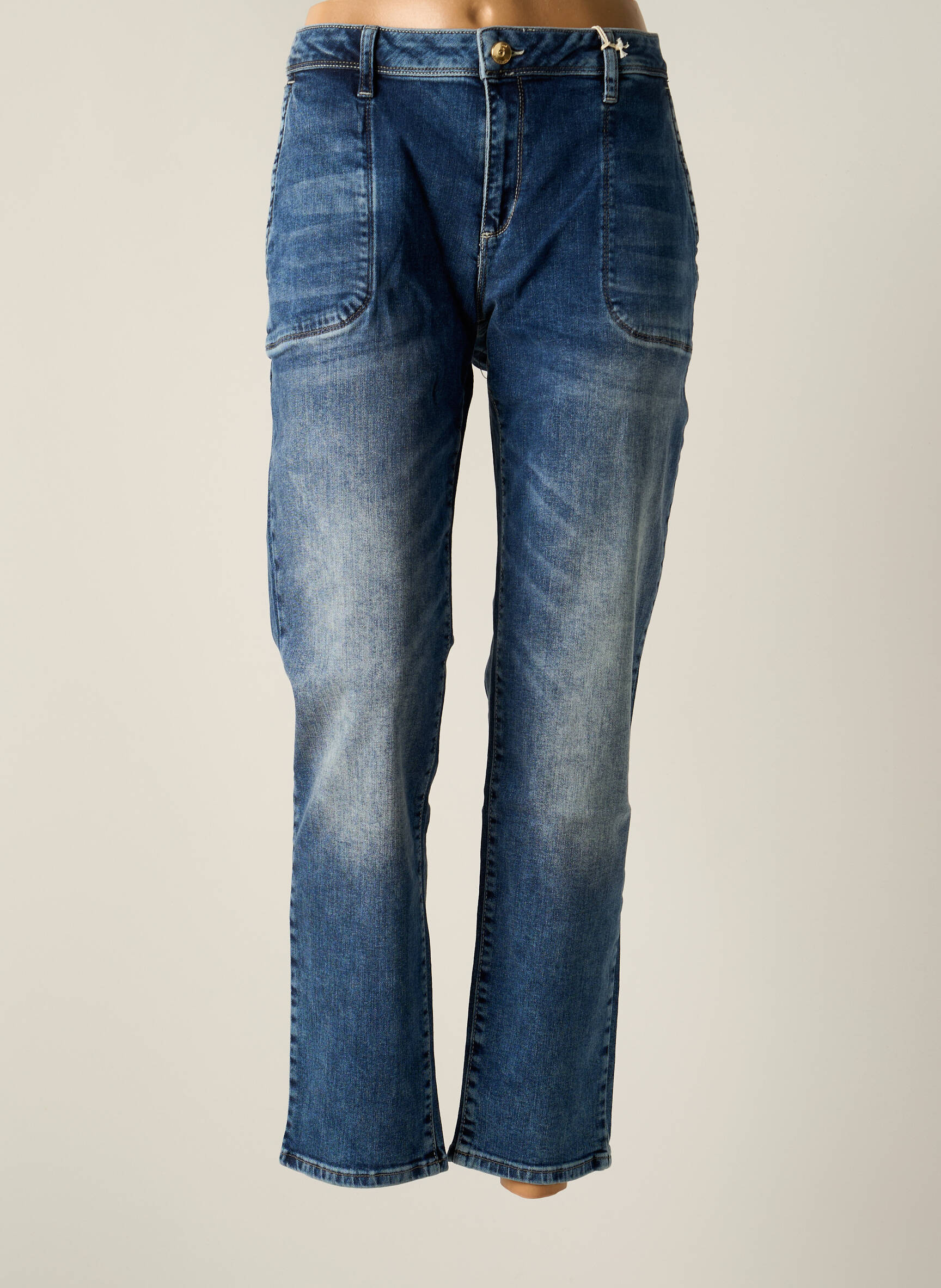 Betty   Co Jeans Coupe Slim Femme couleur bleu