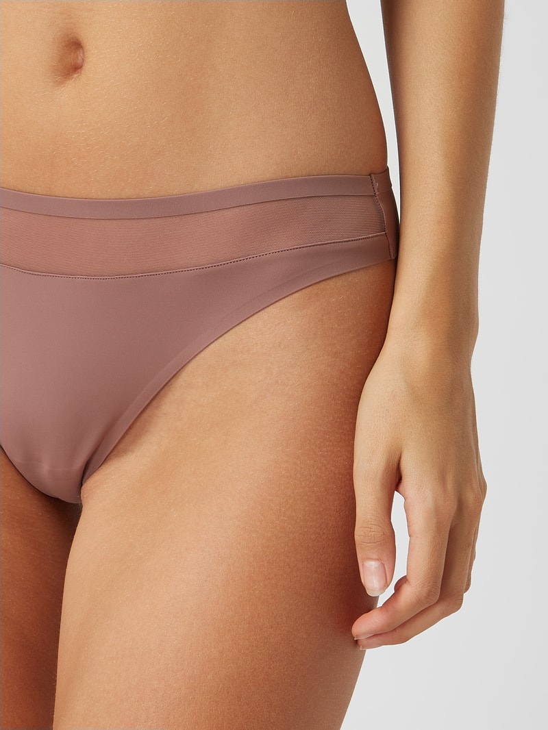 String mit Baumwoll-Anteil Modell 'Louie' in taupe