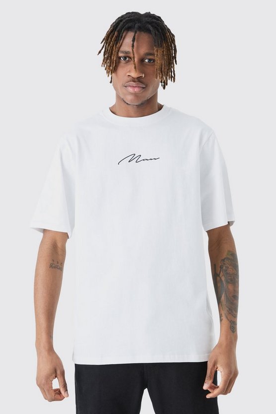 Tall Man Signature T-Shirt mit Print