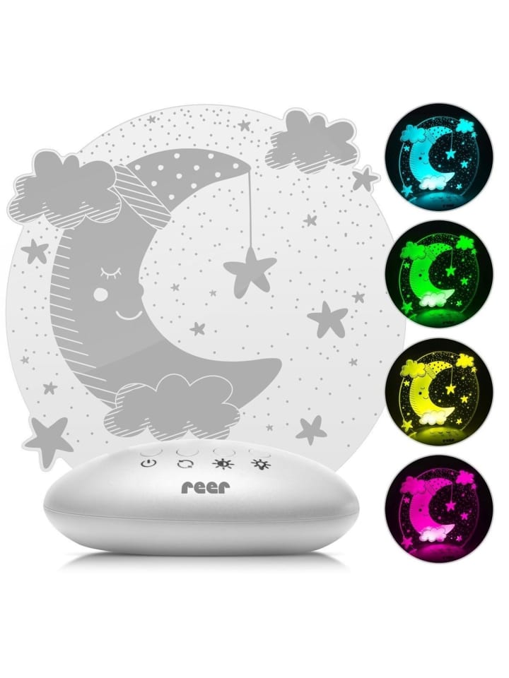 Reer ColourLumy Mond Beruhigungslicht in Weiß ab 0 Monate günstig kaufen onesize