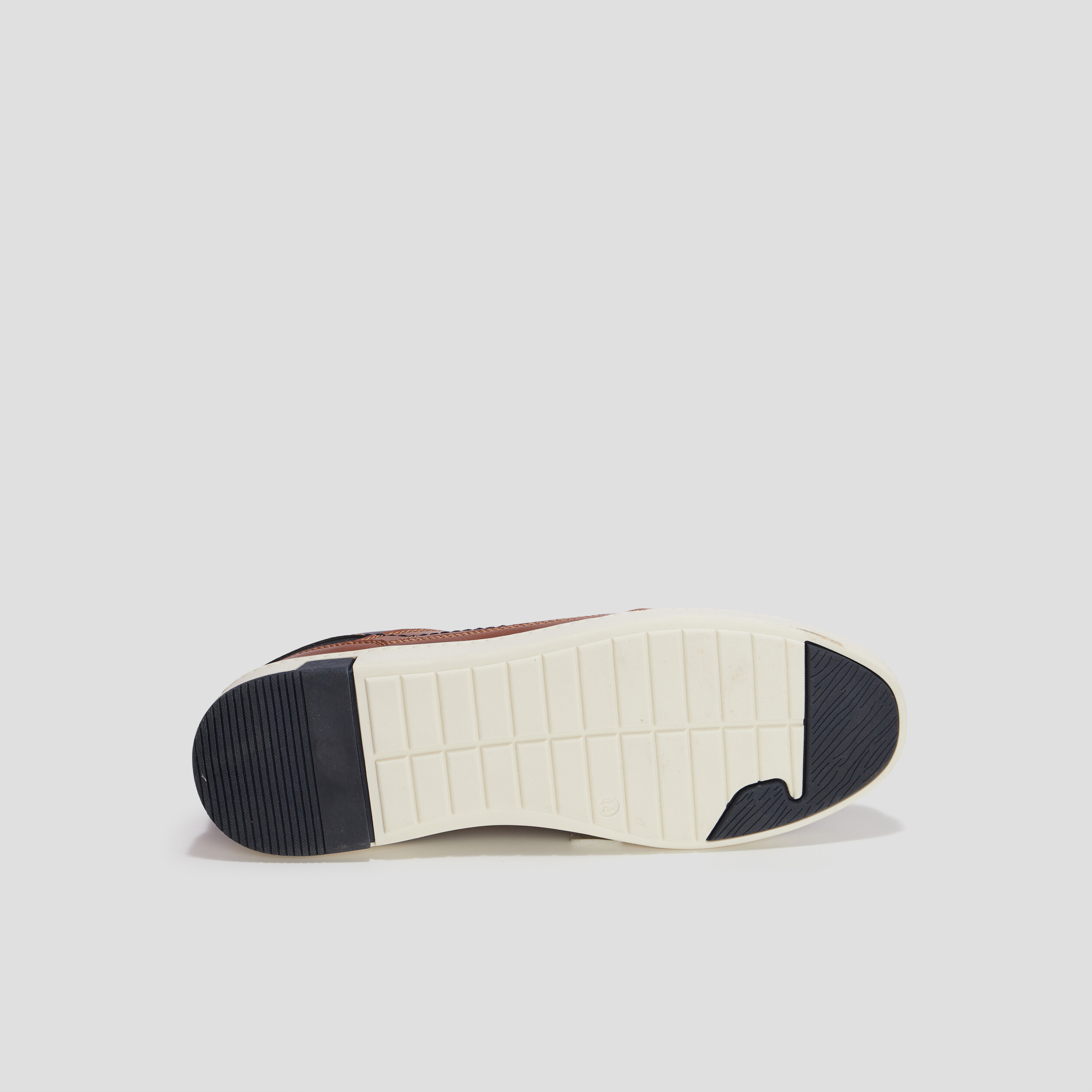 Sneakers zippées Creeks marron cognac homme | La Halle