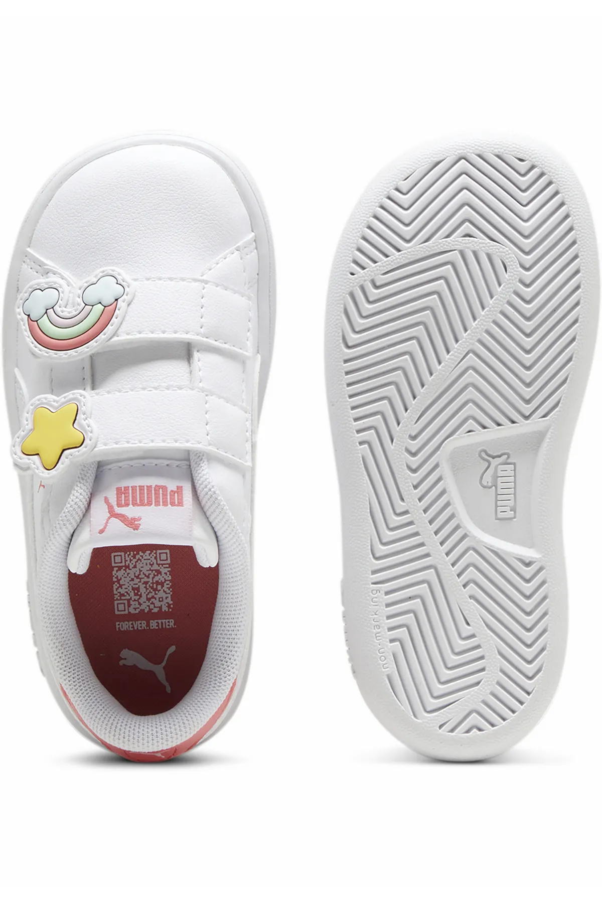 Puma  Sneaker - Weiß - Flacher Absatz