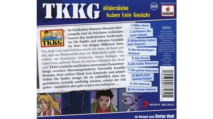 Folge 224: Bilderdiebe haben kein Gesicht