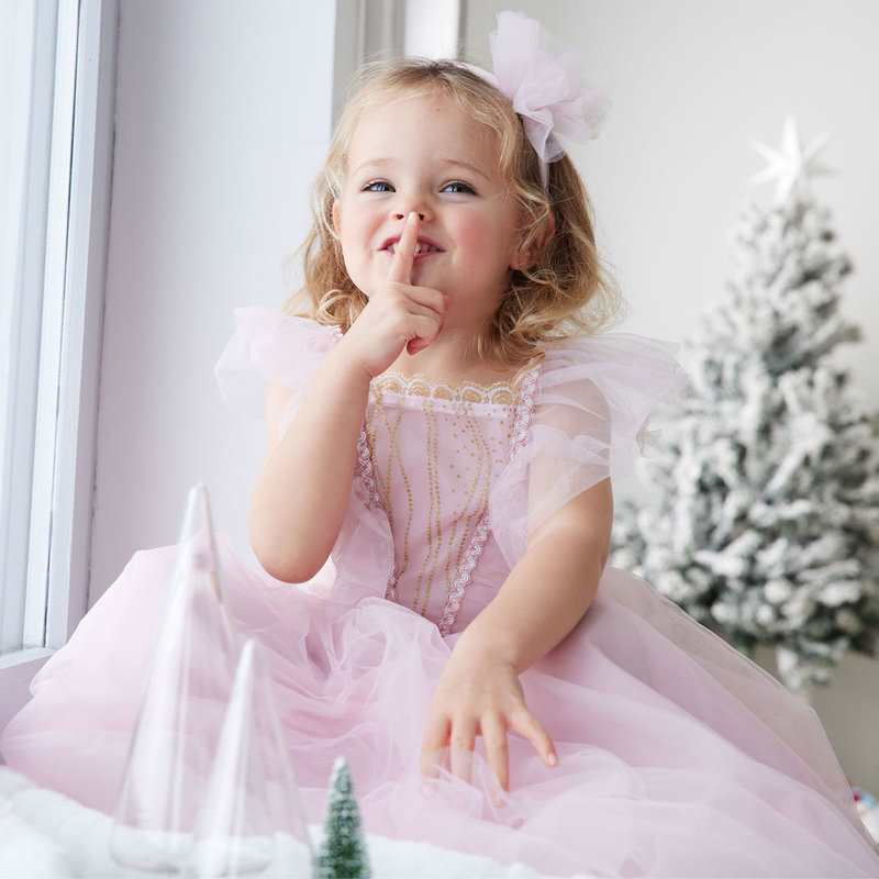 Déguisement robe princesse rose 6-8 ans Oxybul