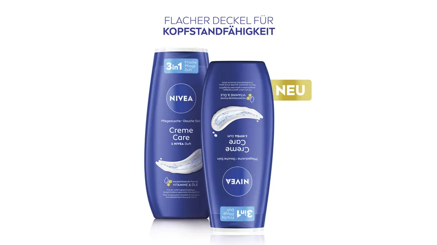 NIVEA Pflegedusche Creme Care & NIVEA Duft 250 ml