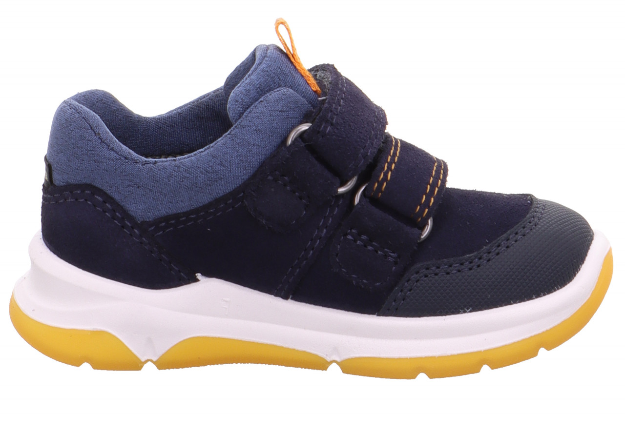COOPER - Blau/OrangeSneaker low mit Klettverschluss