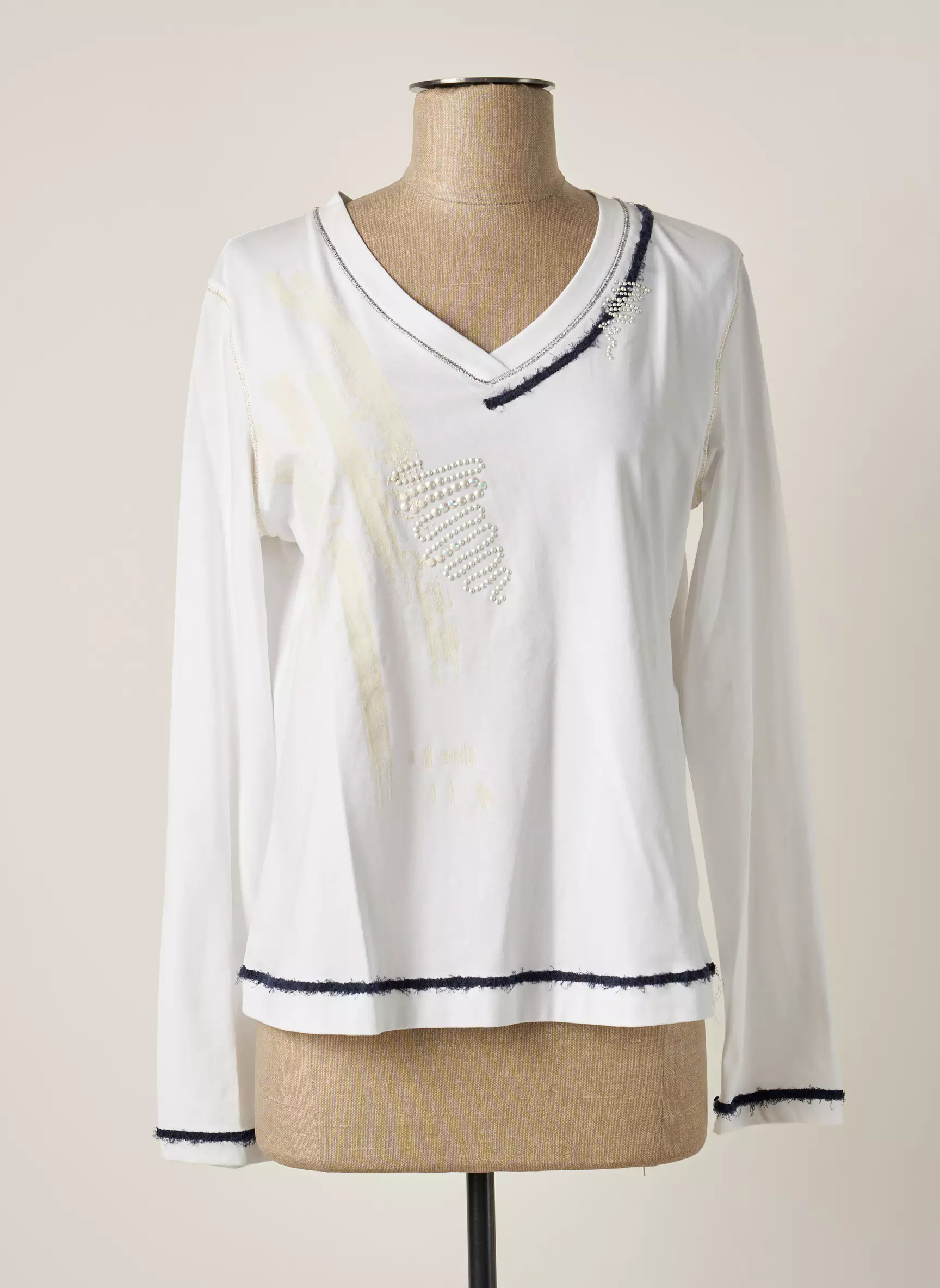 Elisa Cavaletti Tops Femme couleur beige