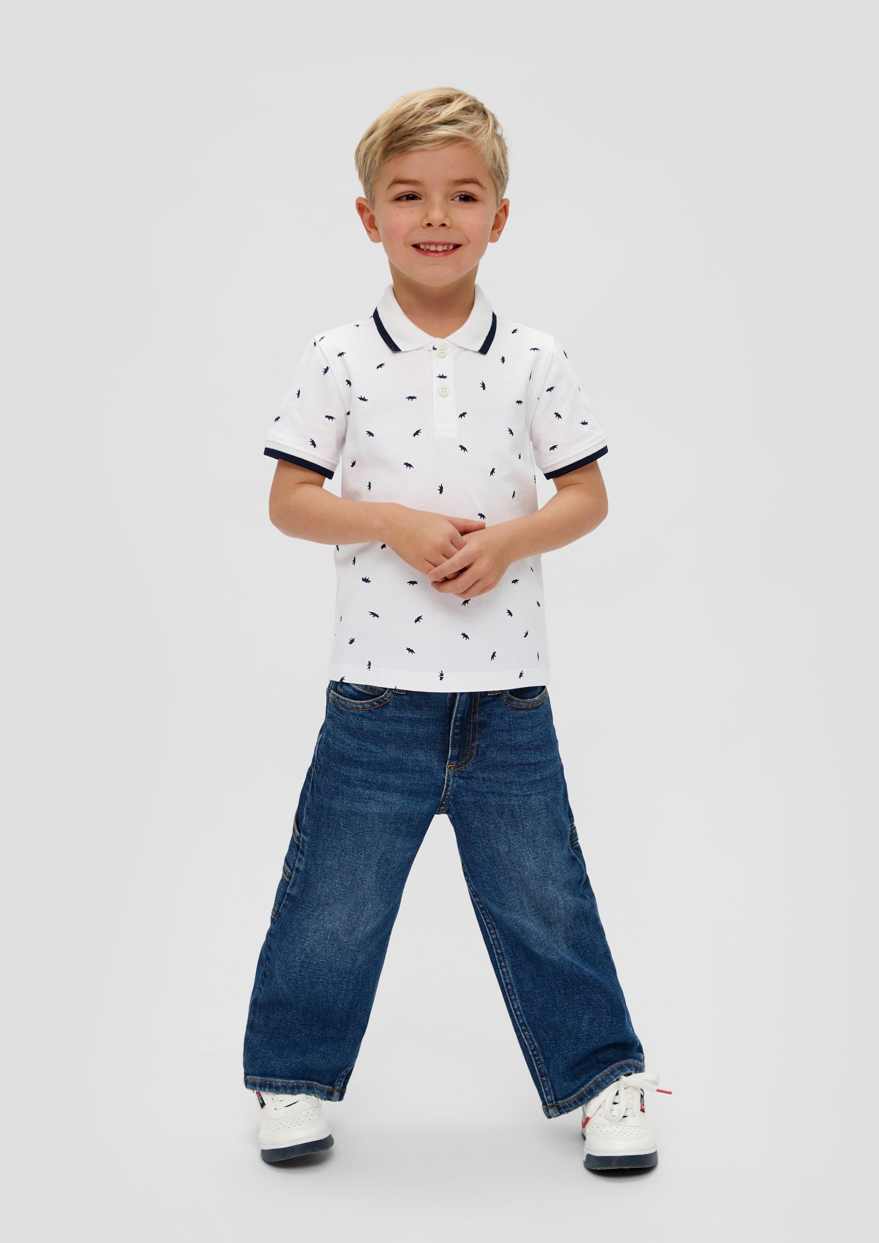 Poloshirt mit Kontrastdetails  2140427-01B2
