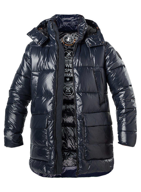 SAVE THE DUCK, Steppjacke, Mikrofaser PLUMTECH®, nachtblau