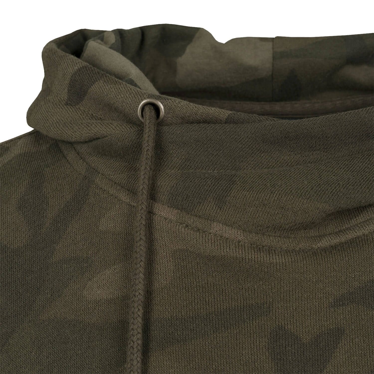 Kapuzenpullover High Neck Camo Hoody