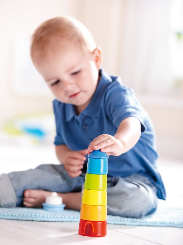 Haba Stapelspielzeug Stapelspiel Leuchtturm in mehrfarbig günstig kaufen onesize