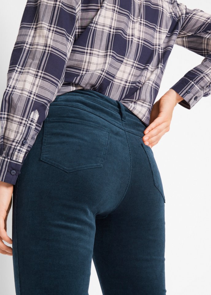 Stretch-Cordhose, Straight