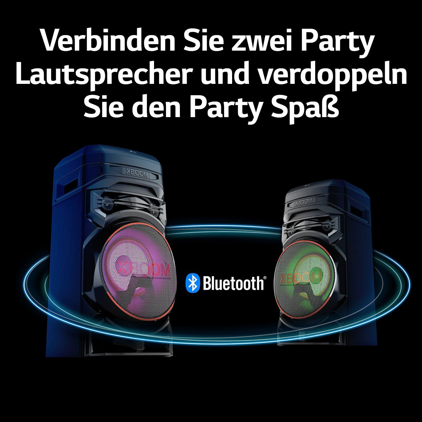 LG XBOOM RNC5 Stereo Party-Lautsprecher (Bluetooth)