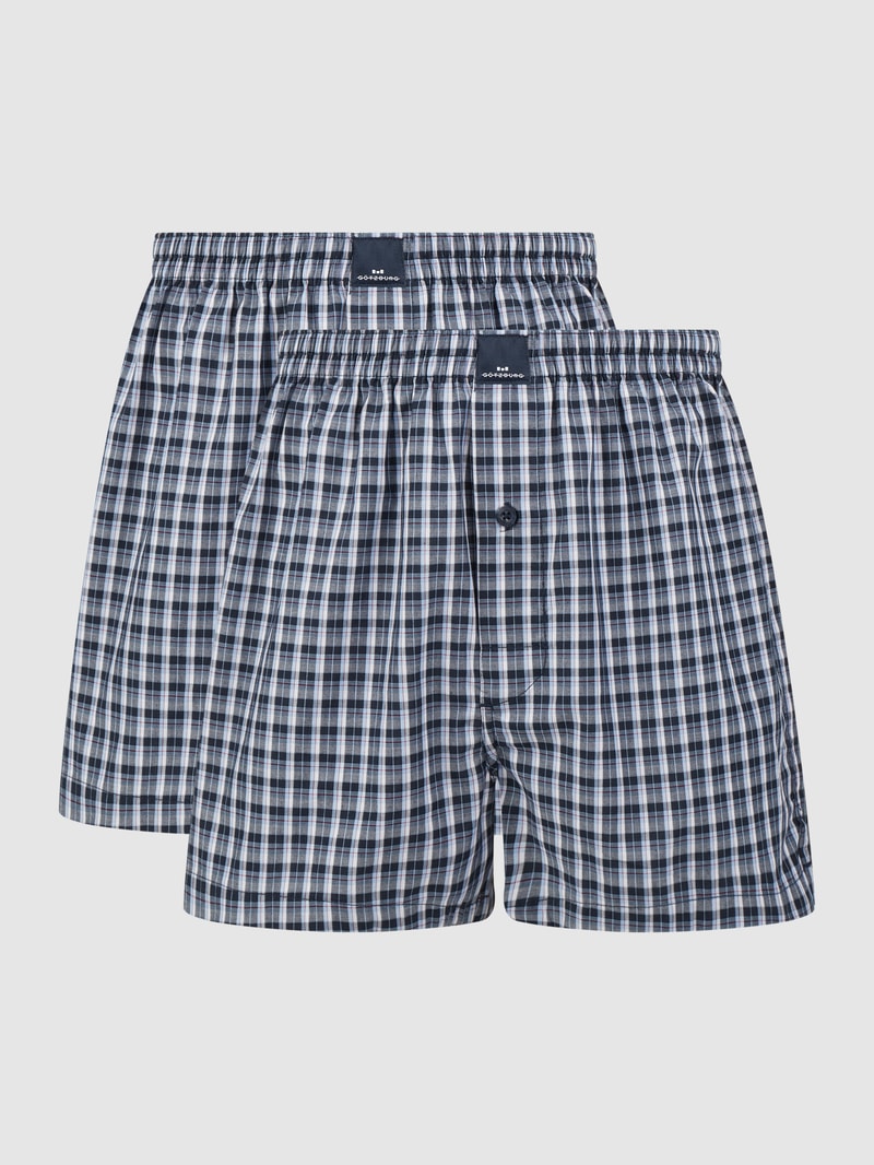 Boxershorts aus Baumwolle im 2er-Pack in blau