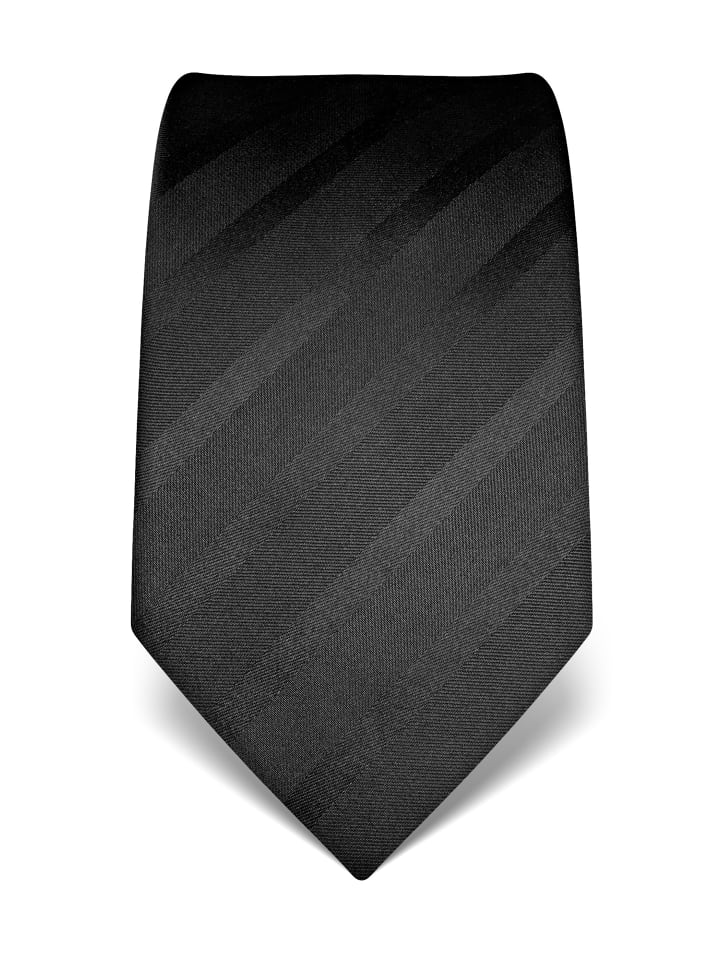 Vincenzo Boretti Krawatte in schwarz günstig kaufen onesize