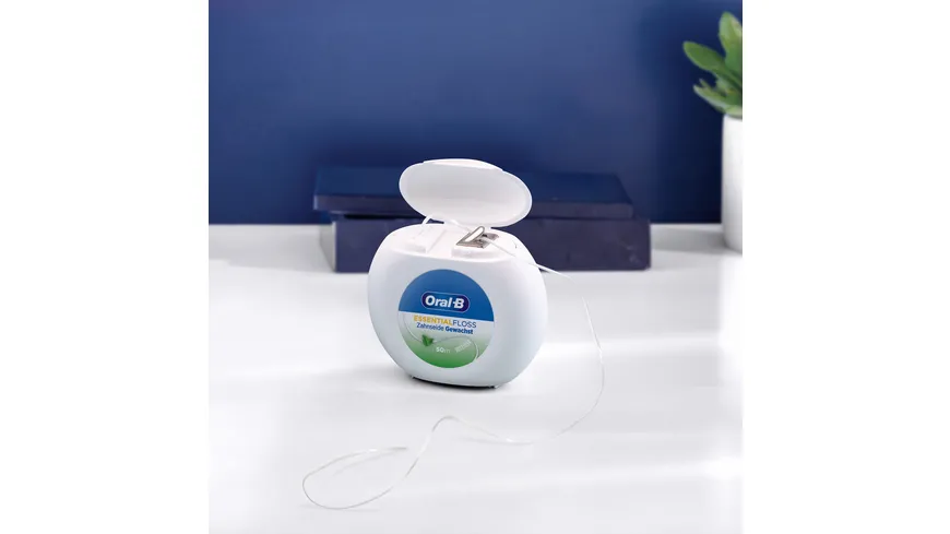 Oral-B Zahnseide Essential Floss mint gewachst 50m 50 m