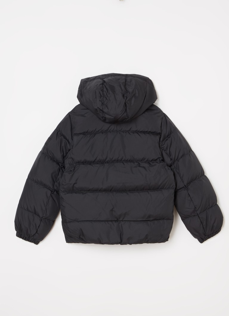Péřová bunda Tommy Hilfiger s péřovou výplní a odnímatelnou kapucí