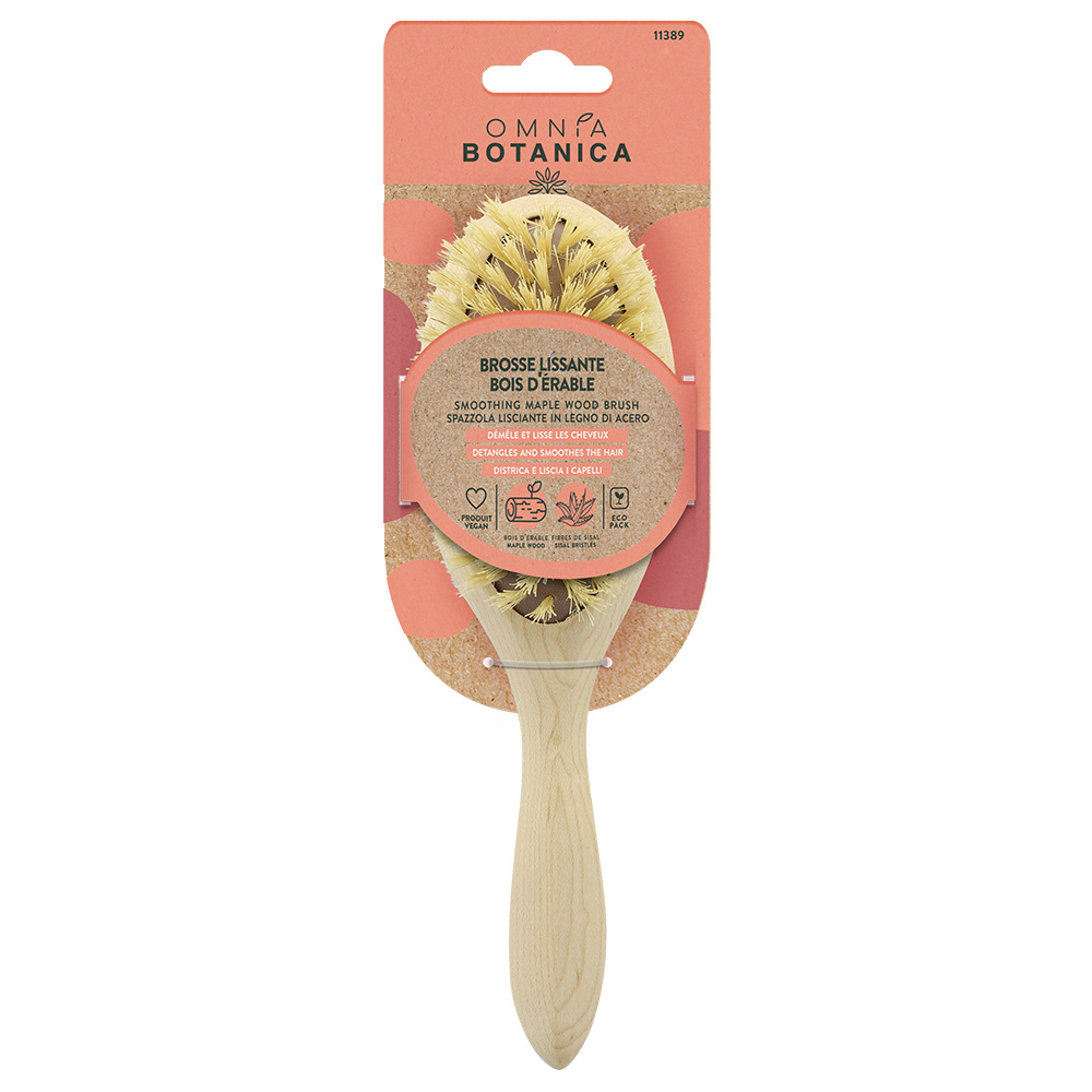 Omnia Botanica BROSSE LISSANTE BOIS D'ÉRABLE BROSSE CHEVEUX