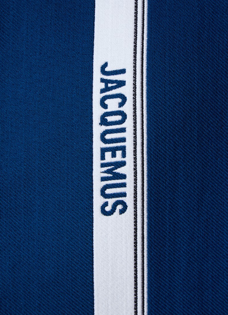 Cămașă clasică Jacquemus cu dungi imprimate.
