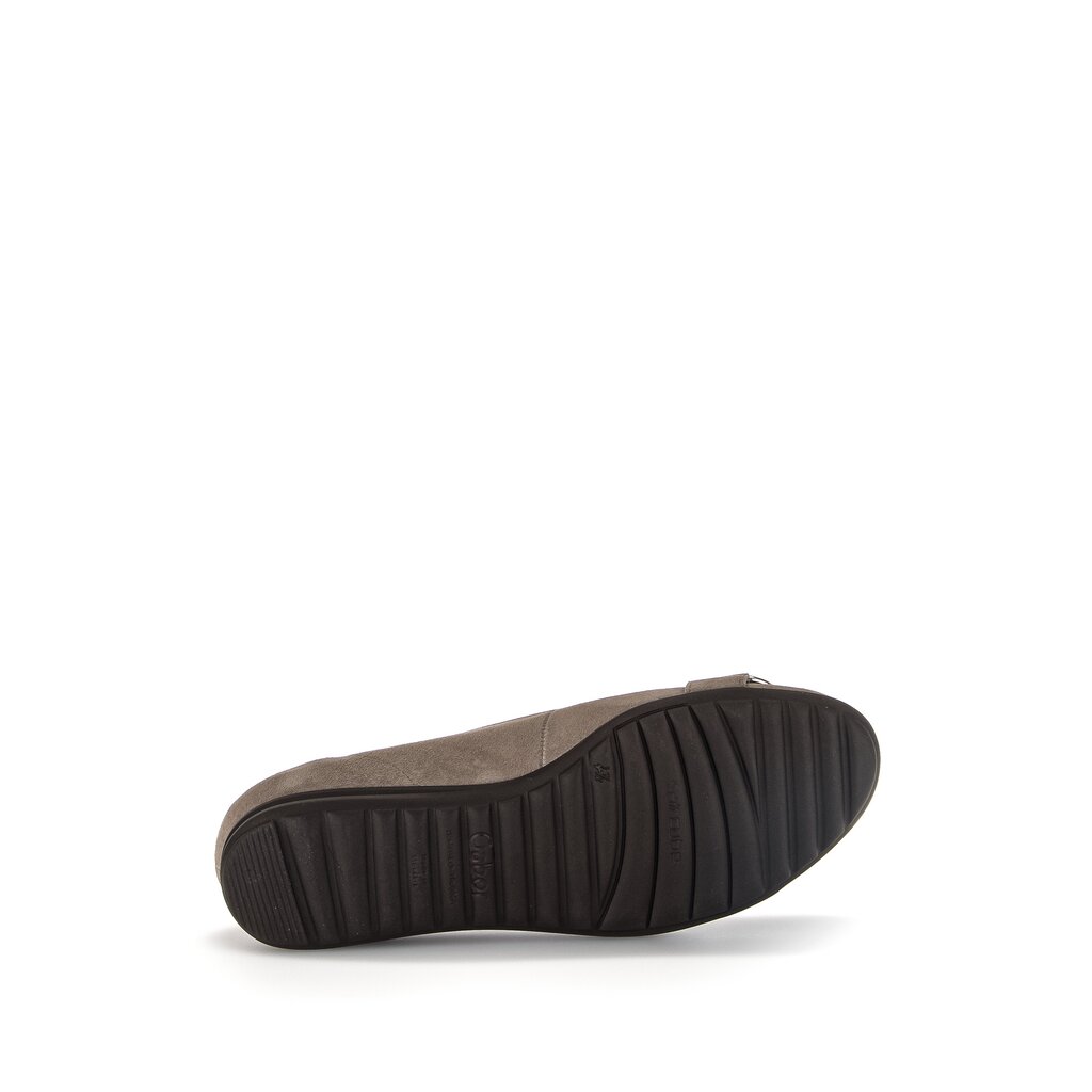 Gabor comfort Sportliche Ballerina grau