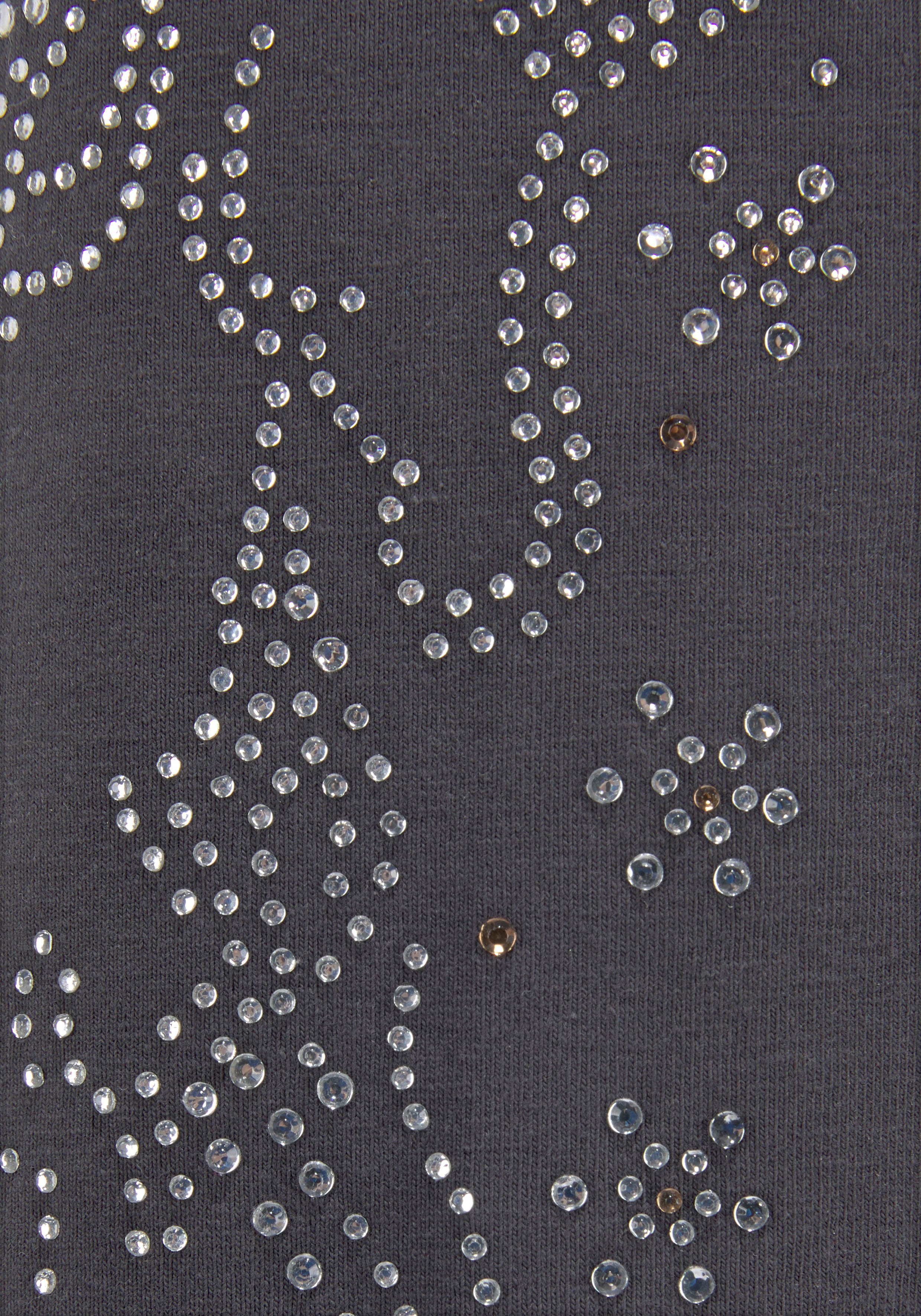 KIDSWORLD Leggings GLITZER PFERD mit Glitzersteinen aufwendig verziert