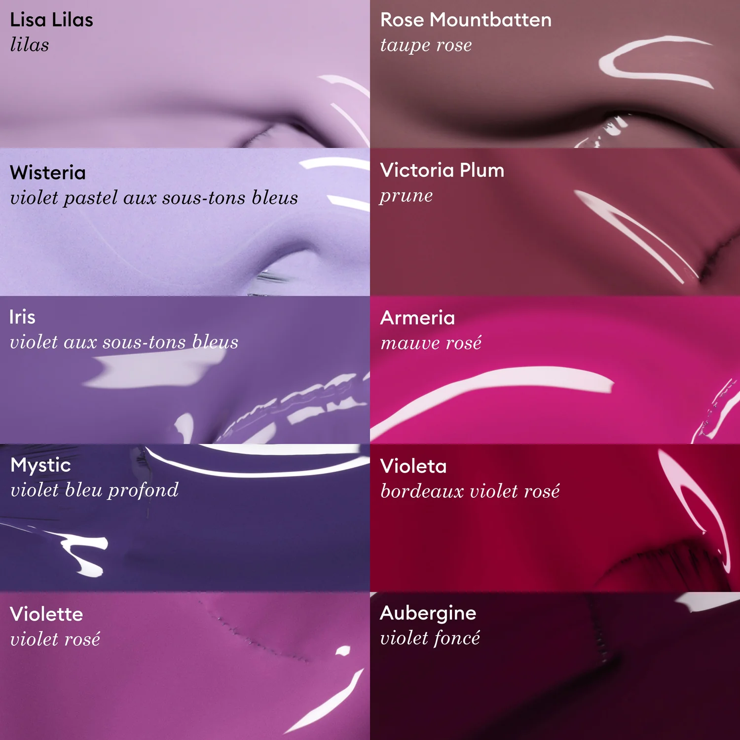 Poltrajni LED zeleni blisk™ - 15 ml Violeta
