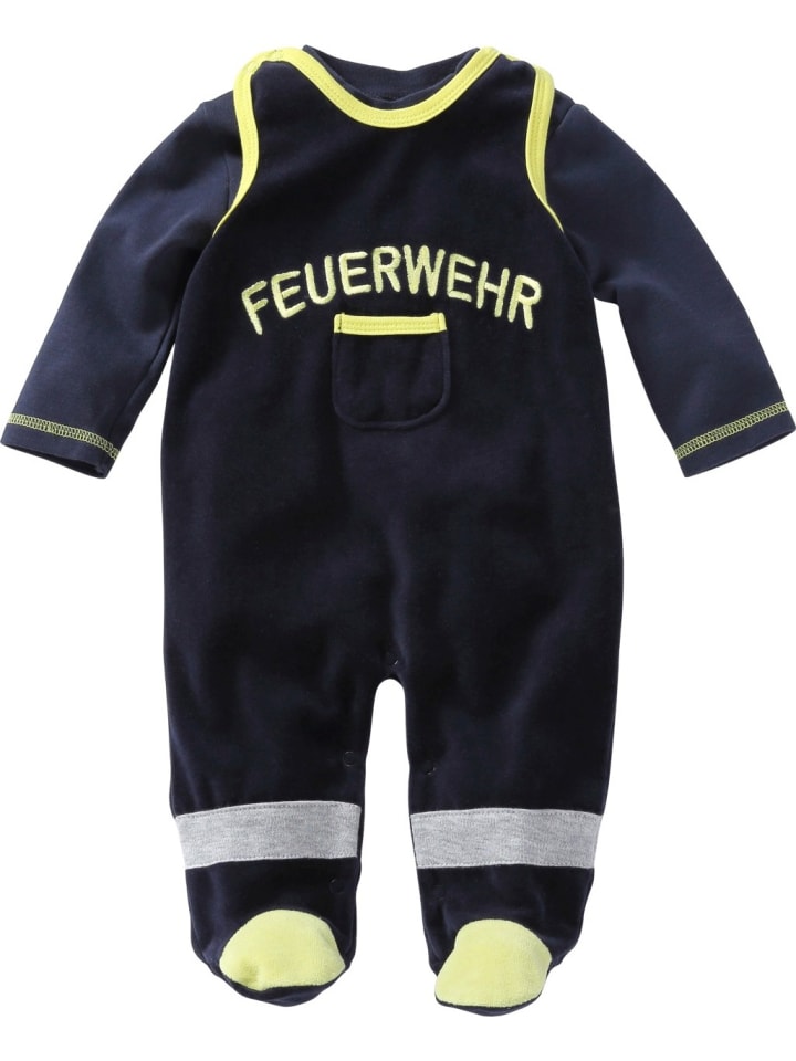 Schnizler Strampler in Blau günstig kaufen