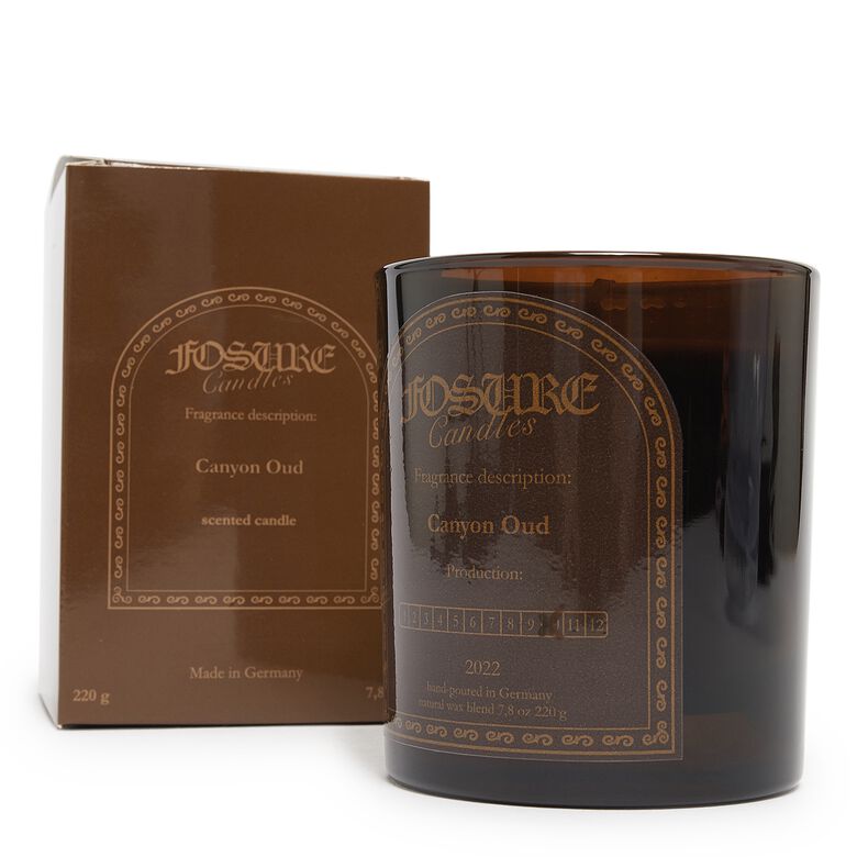 Fosure Candles Canyon Oud Candle brown