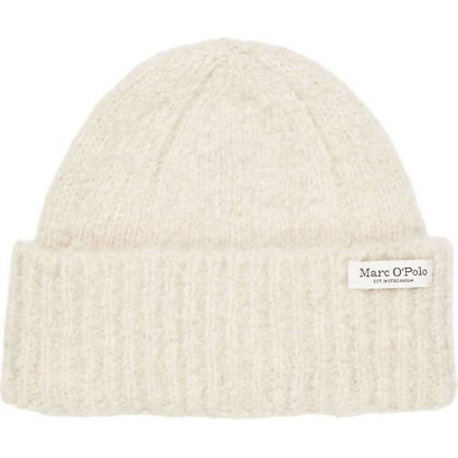 Marc O'Polo Mütze aus Slub-Garn gestrickt